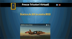 Desktop Screenshot of freccetricolorivirtuali.net